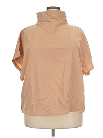 Zanzea Collection Short Sleeve Turtleneck (view 1)