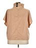 Zanzea Collection 100% Polyester Tan Short Sleeve Turtleneck Size XXL - photo 2