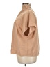 Zanzea Collection 100% Polyester Tan Short Sleeve Turtleneck Size XXL - photo 5