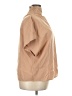 Zanzea Collection 100% Polyester Tan Short Sleeve Turtleneck Size XXL - photo 4