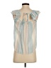 Mine Blue Sleeveless Blouse Size S - photo 2