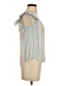 Mine Blue Sleeveless Blouse Size S - photo 4