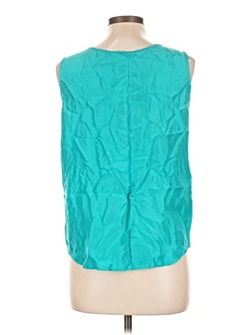 Ellen Ashley Sleeveless Silk Top (view 2)