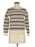 J.Crew 100% Wool Print Tan Wool Pullover Sweater Size M (petite) - photo 1