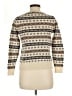 J.Crew 100% Wool Print Tan Wool Pullover Sweater Size M (petite) - photo 2