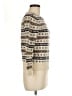 J.Crew 100% Wool Print Tan Wool Pullover Sweater Size M (petite) - photo 4