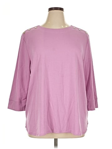 N Touch 3/4 Sleeve T-Shirt (view 1)
