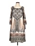 Hale Bob Paisley Tan Casual Dress Size L - photo 1