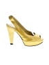 Aldo Color Block Yellow Heels Size EU 37 - photo 1