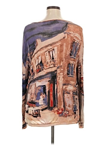Travelers by Chico's Long Sleeve T-Shirt (view 2)