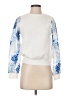 Porridge Floral White Pullover Sweater Size XXS - photo 1