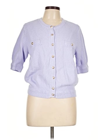 Ann Taylor 3/4 Sleeve Button-Down Shirt (view 1)