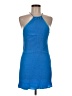 Sugar Lips 100% Rayon Blue Cocktail Dress Size M - photo 1