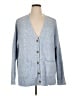 Ella Moss Blue Cardigan Size XL - photo 1