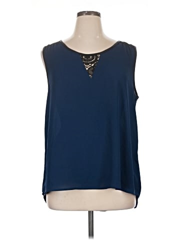 Harve Benard Sleeveless Blouse (view 1)