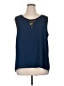 Harve Benard 100% Polyester Blue Sleeveless Blouse Size XL - photo 1