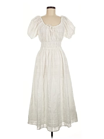 Madewell Sophia Midi Dress in Seersucker Check (view 1)