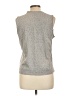 Robert Rodriguez 100% Cotton Silver Sleeveless Top Size L - photo 2