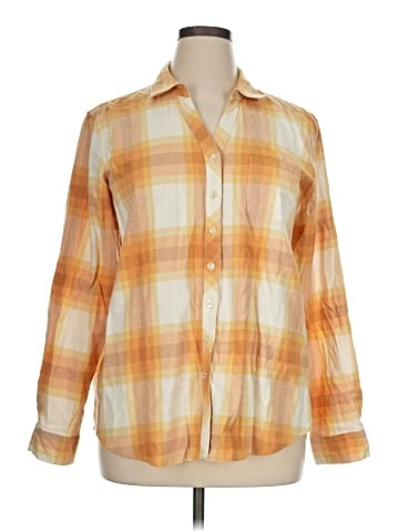 Weatherproof Long Sleeve Button-Down Shirt (view 1)