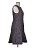 J.Crew Tweed Blue Casual Dress Size 6 - photo 4