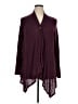 AB Studio Burgundy Cardigan Size XL - photo 1