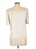 St. John Ivory Short Sleeve Blouse Size 12 - photo 2