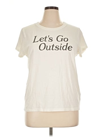 Madewell Let's Go Outside Graphic Softfade Cotton Tee (view 1)