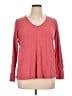 Sundance 100% Cotton Red Long Sleeve Top Size XL - photo 1