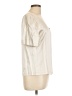 St. John Ivory Short Sleeve Blouse Size 12 - photo 4