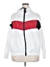 New Look 100% Polyester Color Block White Windbreaker Size 2X - photo 1