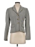 Lauren by Ralph Lauren Chevron-herringbone Gray Blazer Size 4 - photo 1
