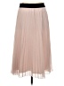 DKNY 100% Polyester Solid Tan Formal Skirt Size M - photo 2