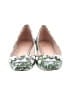J.Crew Floral Green Flats Size 7 1/2 - photo 2