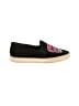 Soludos 100% Leather Paisley Black Sneakers Size 9 - photo 1