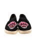 Soludos 100% Leather Paisley Black Sneakers Size 9 - photo 2
