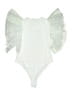 Forever 21 Solid White Bodysuit Size XL - photo 2