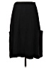 Junee Solid Black Casual Skirt Size XS - photo 2