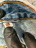 Levi's 100% Cotton Blue Denim Shorts Size 28 waist - photo 4
