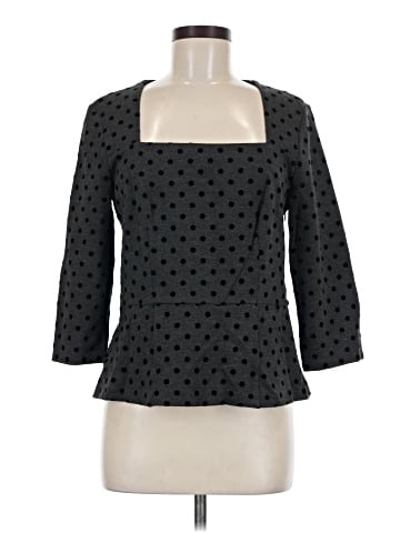 White House Black Market 3/4 Sleeve Blouse (view 1)