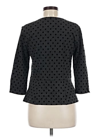 White House Black Market 3/4 Sleeve Blouse (view 2)