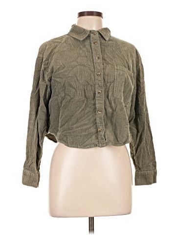 Forever 21 Long Sleeve Button-Down Shirt (view 1)