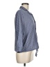 Eden & Olivia 100% Polyester Stripes Blue 3/4 Sleeve Blouse Size M - photo 4