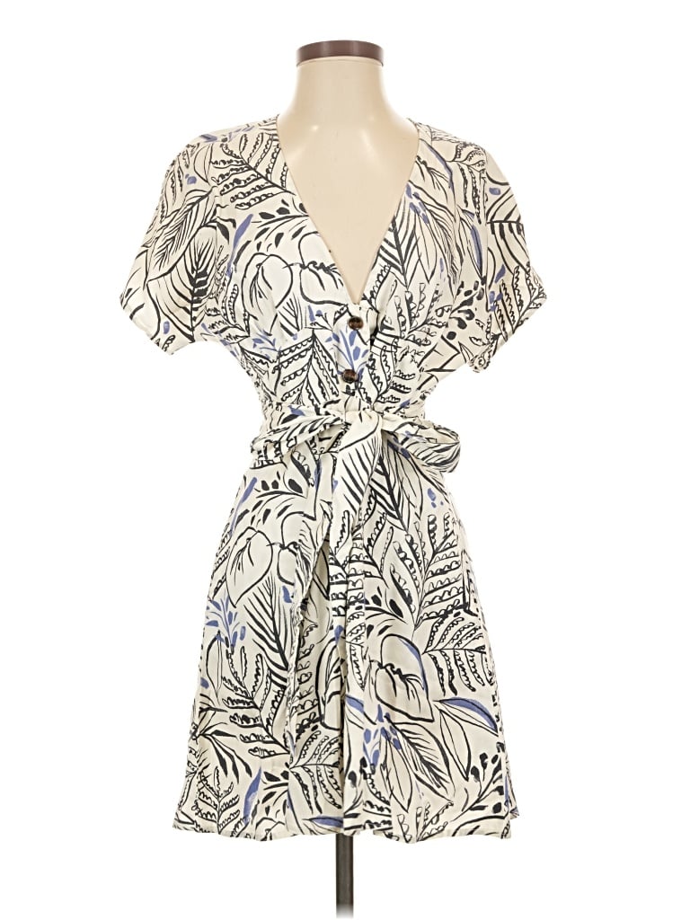 Pre-owned Marine Layer Casual Dress In Ivory