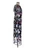 JS Collections 100% Polyester Floral Black Cocktail Dress Size 8 - photo 4