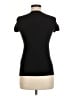 Bebe 100% Silk Black Short Sleeve Silk Top Size M - photo 2