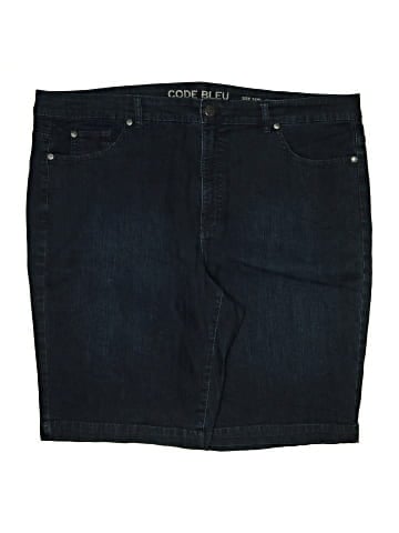 Code Bleu Denim Shorts (view 1)