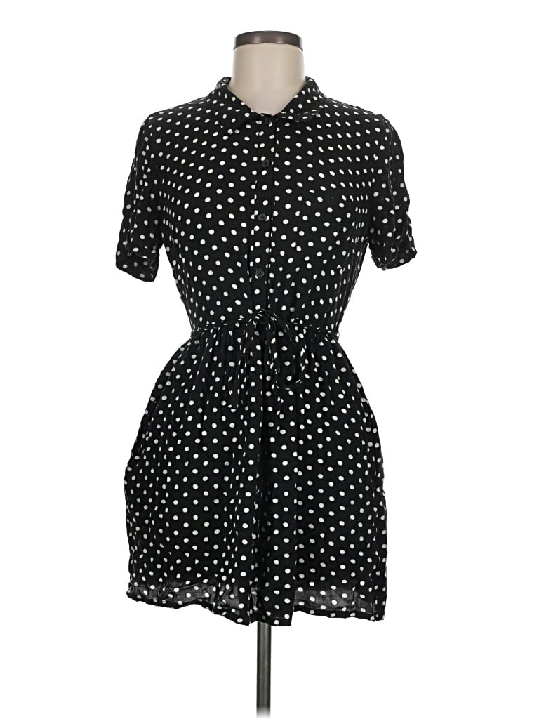 Pre-owned Xxi Casual Dress In Black