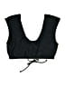 O'Rageous Solid Black Swimsuit Top Size S - photo 2