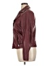 Charlotte Russe 100% Polyurethane Burgundy Jacket Size 1X - photo 5
