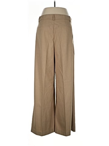 Madewell The Harlow Superwide-Leg Trouser in Brushed Twill (view 2)